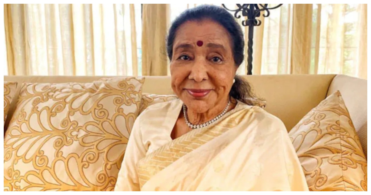 প্রয়াত সংগীতশিল্পী আশা ভোঁসলে। ছবি: এনডিটিভি